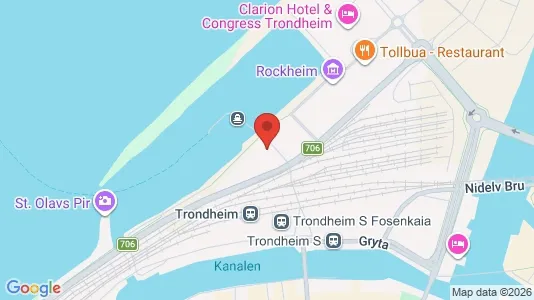 Kontorlokaler til leje i Trondheim Midtbyen - Foto fra Google Street View