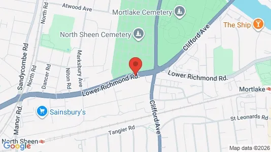 Office spaces for rent i Richmond - Surrey - kort over placeringen