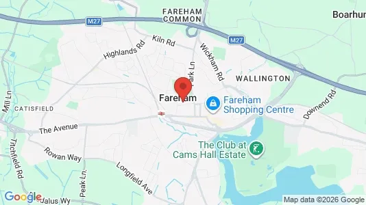 Büros zur Miete i Fareham - Hampshire – Foto von Google Street View