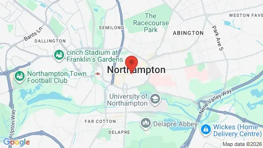 Büros zur Miete i Northampton - Northamptonshire – Foto von Google Street View