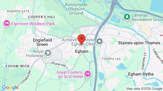 Kontorer til leie i Egham - Surrey – Bilde fra Google Street View