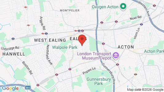 Büros zur Miete i London W5 – Foto von Google Street View