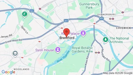 Kantorruimte te huur i Brentford - Middlesex - Foto uit Google Street View