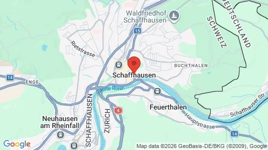 Lokaler til leje i Schaffhausen - Foto fra Google Street View