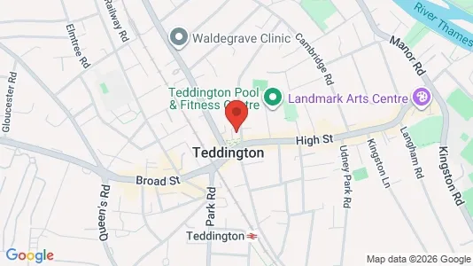 Liikekiinteistöt Vuokrattavana i Teddington - Middlesex - Kuva Google Street Viewstä