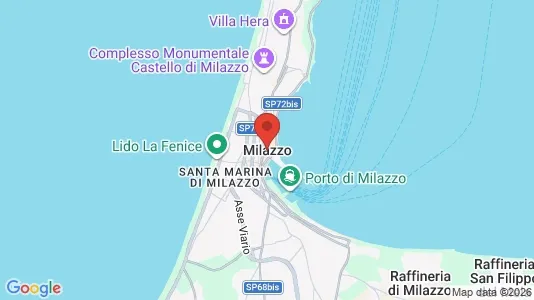 Commercial properties for sale i Milazzo - kort over placeringen