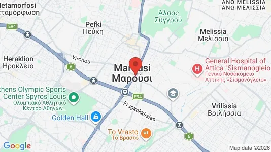Kaupat Vuokrattavana i Marousi - Kuva Google Street Viewstä