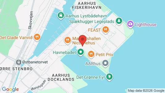 Büros zur Miete i Aarhus C – Foto von Google Street View