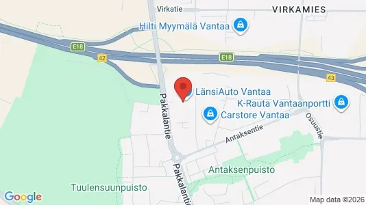 Bedrijfsruimtes te huur i Vantaa - Foto uit Google Street View