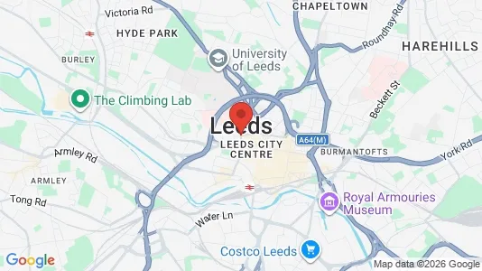 Büros zur Miete i Leeds - West Yorkshire – Foto von Google Street View