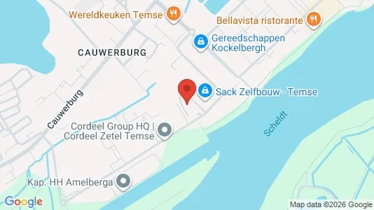 Varastot Vuokrattavana i Temse - Kuva Google Street Viewstä