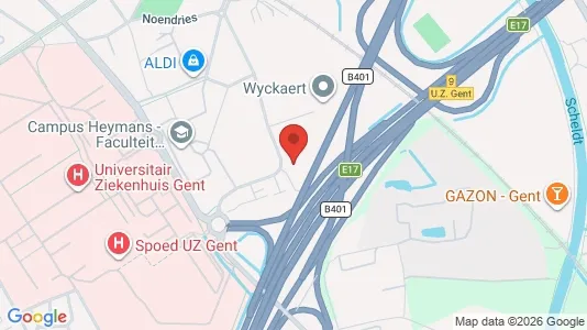 Kontorlokaler til leje i Stad Gent - Foto fra Google Street View