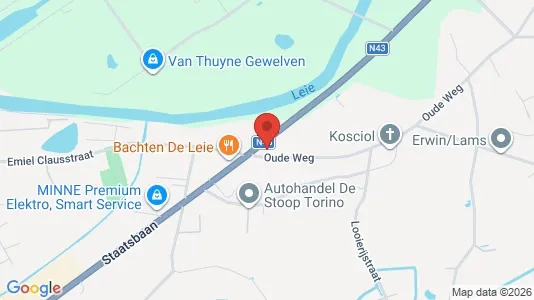 Kantorruimte te huur i Zulte - Foto uit Google Street View