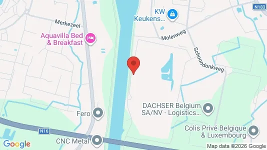 Varastot Vuokrattavana i Willebroek - Kuva Google Street Viewstä
