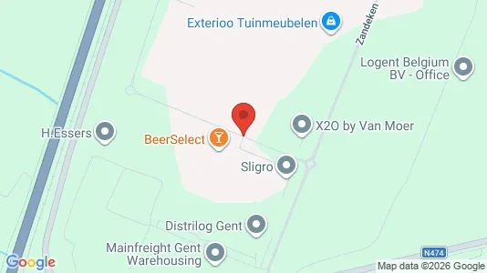 Varastot Vuokrattavana i Evergem - Kuva Google Street Viewstä