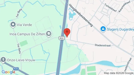 Kontorlokaler til leje i Roeselare - kort over placeringen