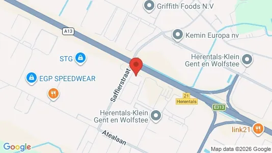 Varastot Vuokrattavana i Herentals - Kuva Google Street Viewstä