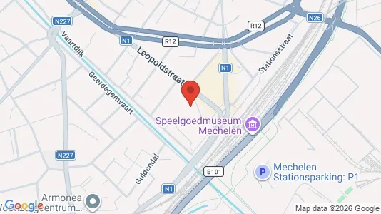 Kontorslokaler för uthyrning i Mechelen – Foto från Google Street View