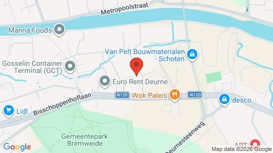 Büros zur Miete i Antwerpen Deurne – Foto von Google Street View