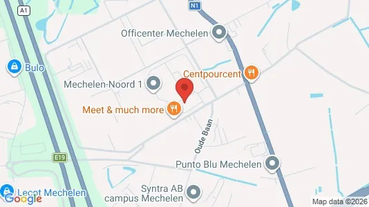 Office spaces for rent i Mechelen - kort over placeringen
