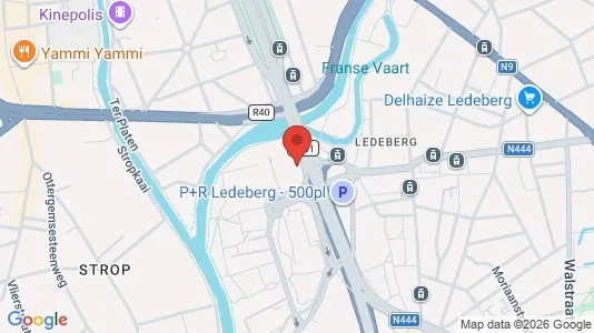 Büros zur Miete i Gent Ledeberg – Foto von Google Street View