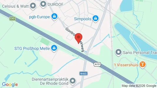 Office spaces for rent i Melle - kort over placeringen