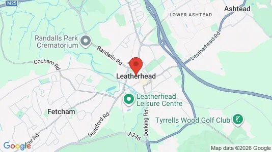 Kontorer til leie i Leatherhead - Surrey – Bilde fra Google Street View