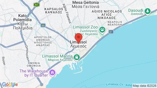 Shops for sale i Limassol - Photo from Google Street View