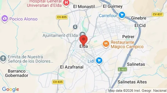 Liikekiinteistöt Vuokrattavana i Elda - Kuva Google Street Viewstä
