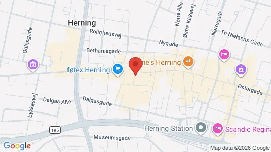 Kontorer til leie i Herning – Bilde fra Google Street View