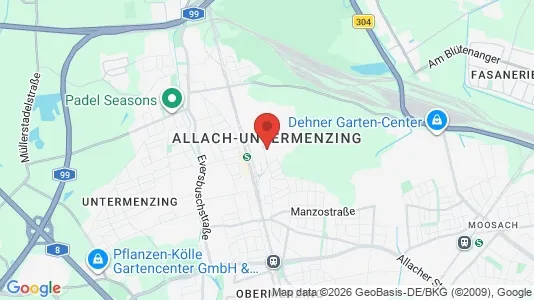 Büros zur Miete i München Allach-Untermenzing – Foto von Google Street View