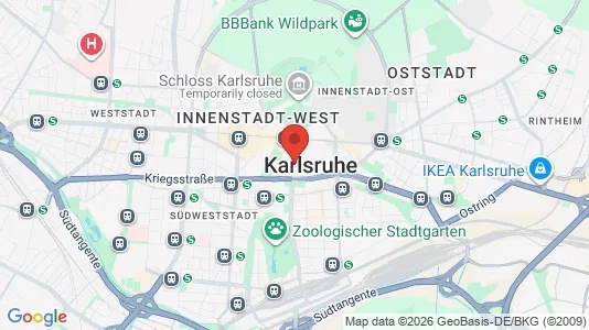 Office spaces for rent i Karlsruhe - Photo from Google Street View