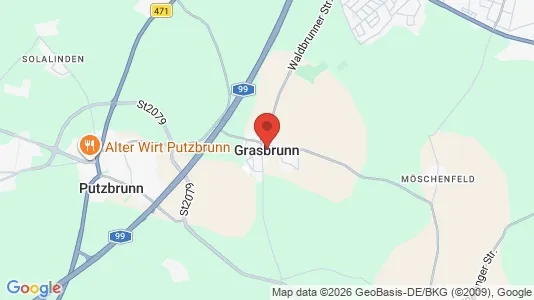 Kantorruimte te huur i Grasbrunn - Foto uit Google Street View