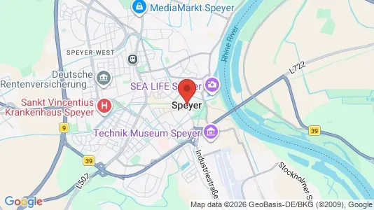Kontorer til leie i Speyer – Bilde fra Google Street View