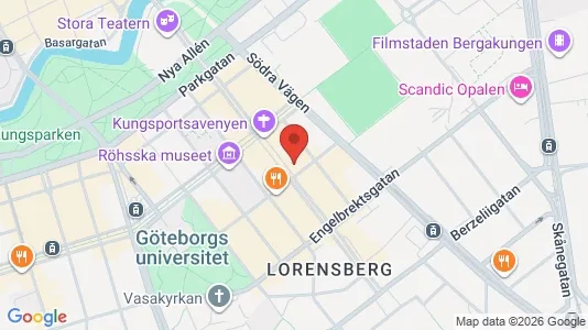 Lokaler til leje i Gøteborg Centrum - Foto fra Google Street View