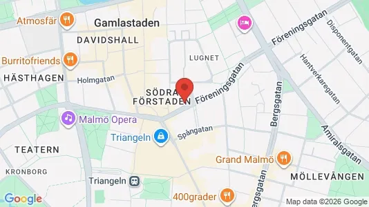 Kontorlokaler til leje i Malmø Centrum - Foto fra Google Street View