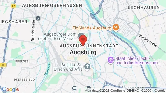 Liikekiinteistöt Vuokrattavana i Augsburg - Kuva Google Street Viewstä