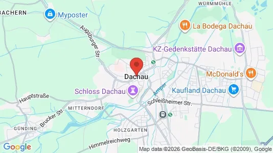 Liikekiinteistöt Vuokrattavana i Dachau - Kuva Google Street Viewstä