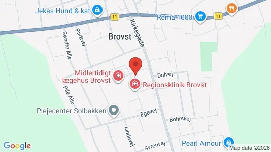 Gewerbeflächen zum Kauf i Brovst – Foto von Google Street View
