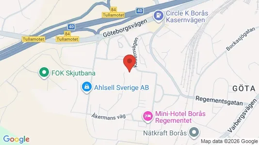 Kontorlokaler til leje i Borås - Foto fra Google Street View