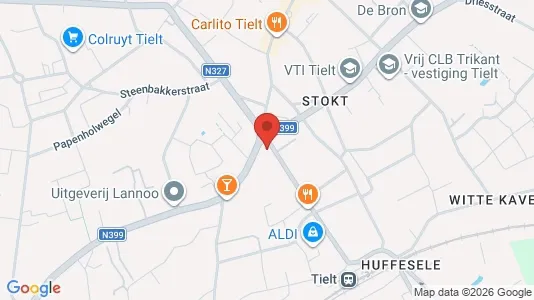 Büros zur Miete i Tielt – Foto von Google Street View