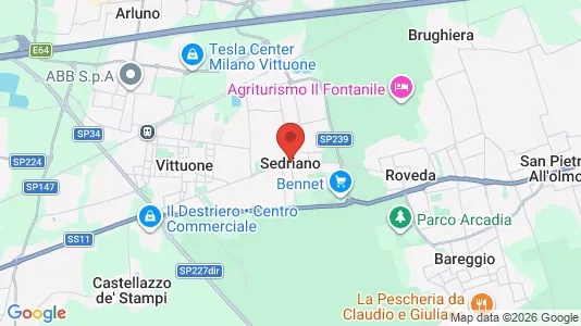 Warehouses for sale i Sedriano - Photo from Google Street View