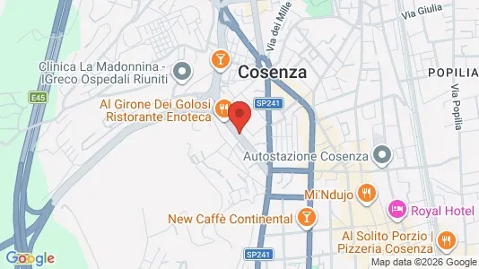 Varastot Vuokrattavana i Cosenza - Kuva Google Street Viewstä
