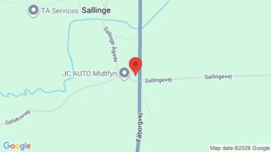 Bedrijfsruimtes te koop i Ringe - Foto uit Google Street View