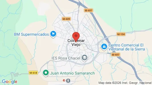 Lager til leie i Colmenar Viejo – Bilde fra Google Street View