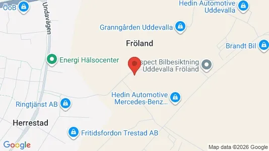 Varastot Vuokrattavana i Uddevalla - Kuva Google Street Viewstä