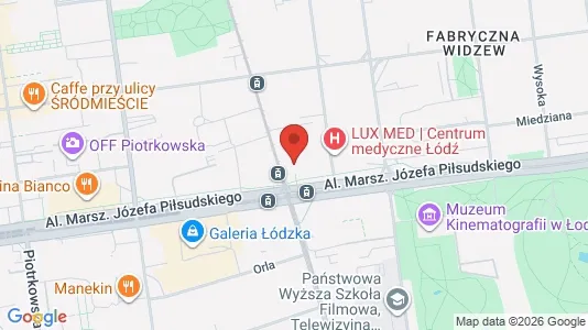 Bedrijfsruimtes te huur i Łódź - Foto uit Google Street View