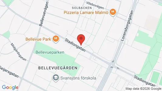 Kontorlokaler til leje i Malmø Centrum - Foto fra Google Street View