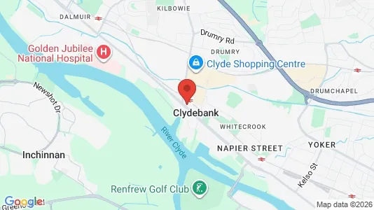 Bedrijfsruimtes te huur i Clydebank - Dunbartonshire - Foto uit Google Street View