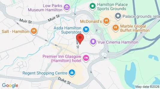Lokaler til leie i Hamilton - Lanarkshire – Bilde fra Google Street View